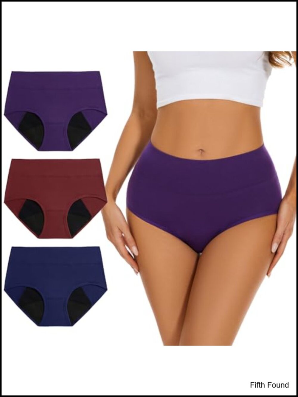Cotton Leakproof Period Panties Incontinence Underwear Women Briefs